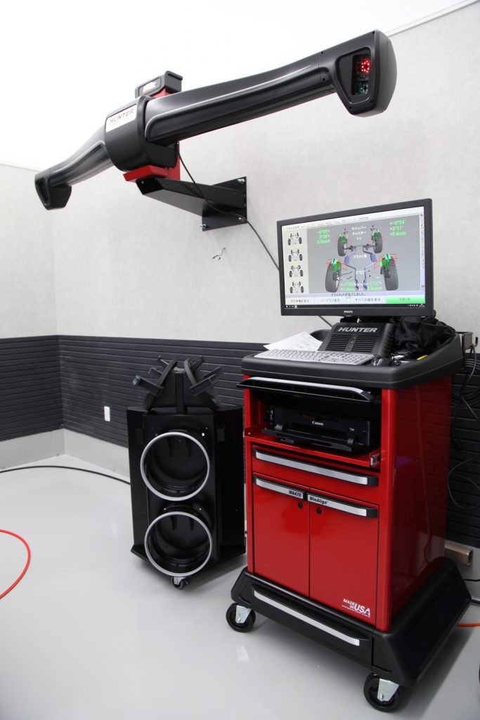 四輪アライメントハンター