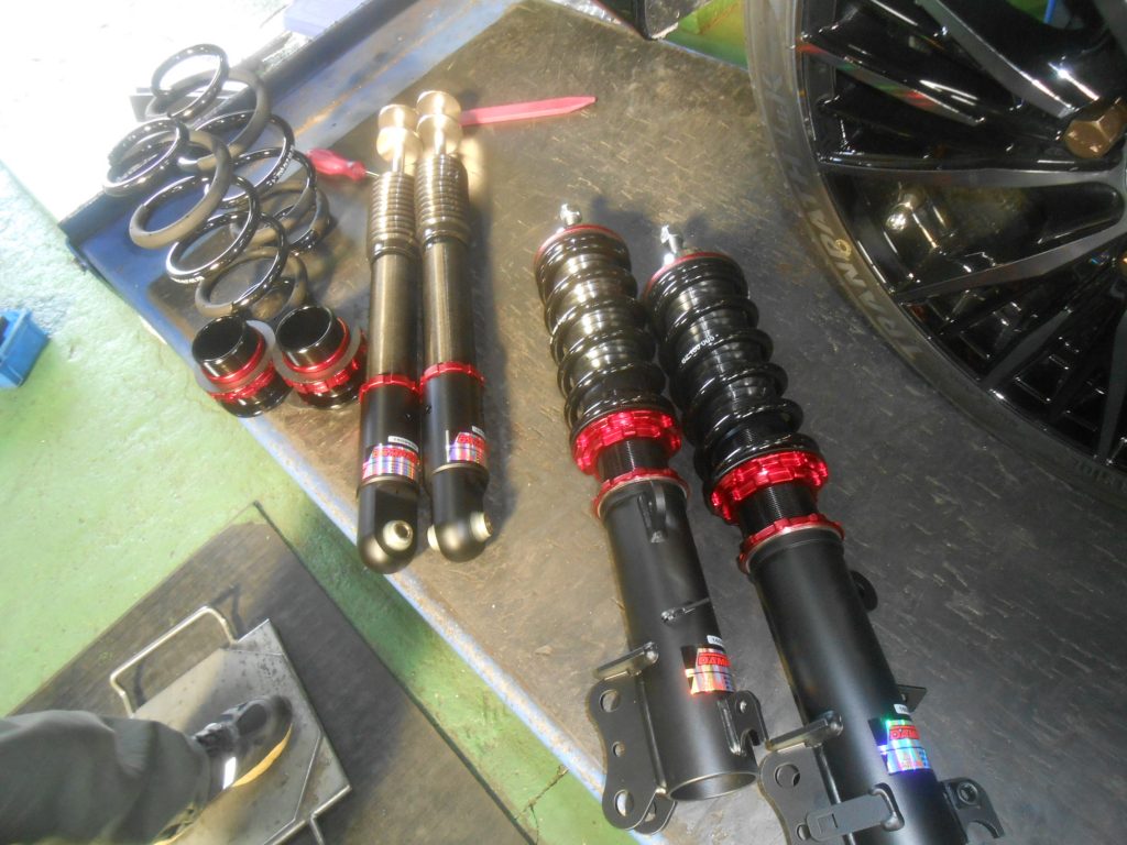 N-BOX　車高調取付