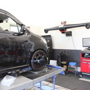 ワゴンR　四輪アライメント