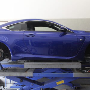 レクサス RC-F タイヤ交換と1G締めに四輪アライメント