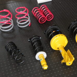 WRX サスペンション交換と四輪アライメント