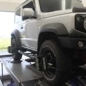 ジムニーシエラ JB74 1G締めと四輪アライメント