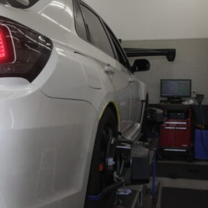 インプレッサ GVB ツメ折り作業と四輪アライメント