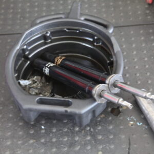 クレスタ GX81 ショックとスプリング交換と四輪アライメント