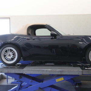 ロードスター ND5RC TEIN車高調車高調整と1G締めに四輪アライメント