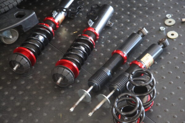 アルトワークス HA36S ファイナルコネクション車高調取り付けと四輪アライメント