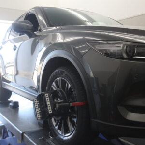 CX-5 タイヤ交換と四輪アライメント