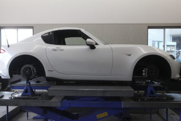 ロードスター NDERC 1G締めと四輪アライメント