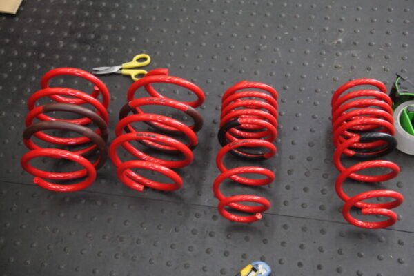 シビック FL5 detan製 ダウンサス取り付けと四輪アライメント