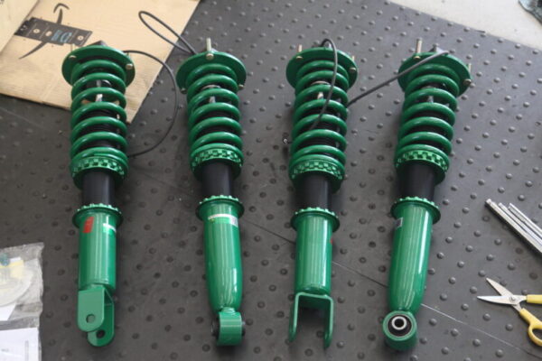 JZA80 スープラ 車高調取り付けと四輪アライメント