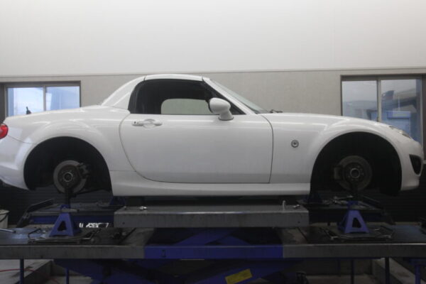 NCEC ロードスター 1G締め直しと四輪アライメント