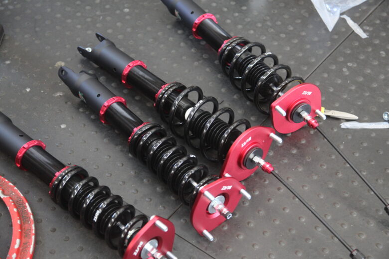 ロードスター ND5RC 車高調取り付けと四輪アライメント