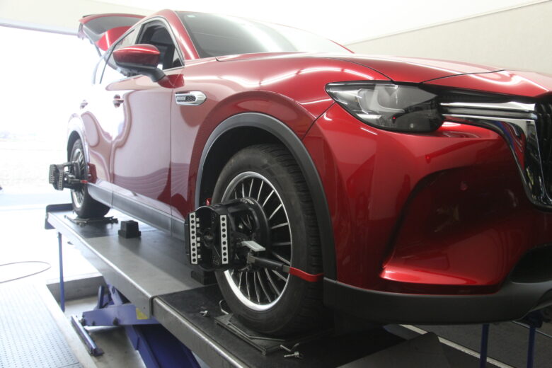 CX-60 四輪アライメント