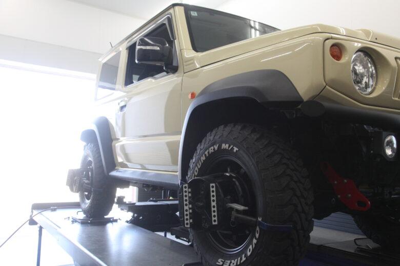 ジムニー JB74W 四輪アライメント