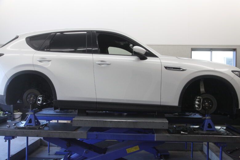 CX-60 KH3P 1G締めと四輪アライメント