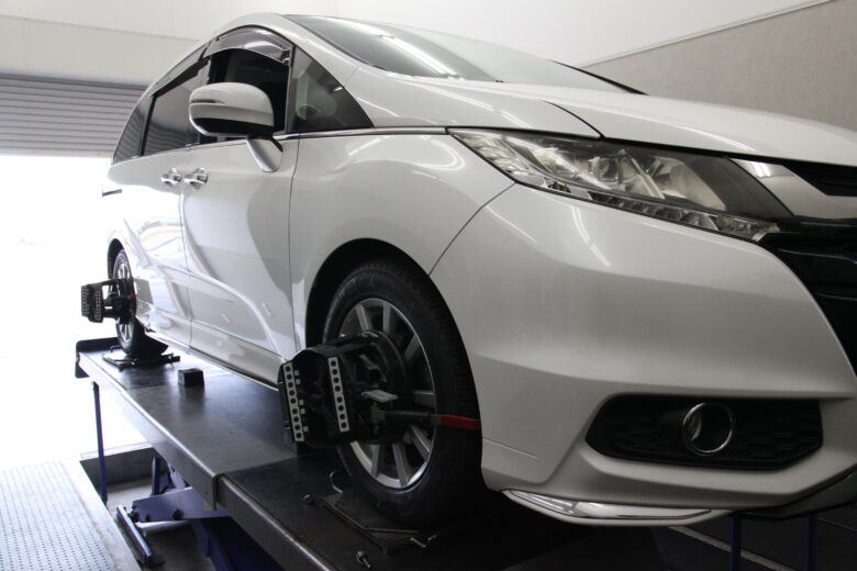 オデッセイ RC1 四輪アライメント