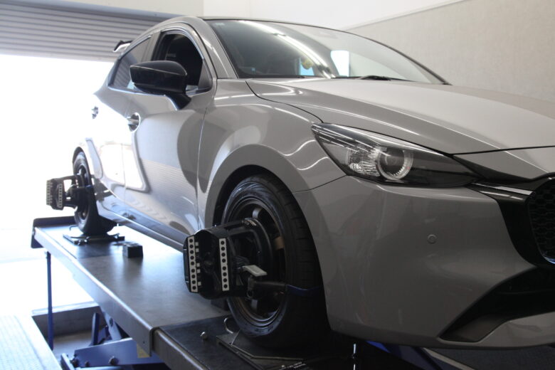 MADZA2 1G締めと四輪アライメント