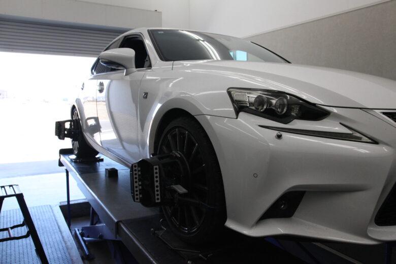 IS GSE31 四輪アライメント