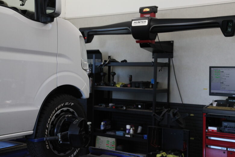 エブリイ DA17V 四輪アライメント