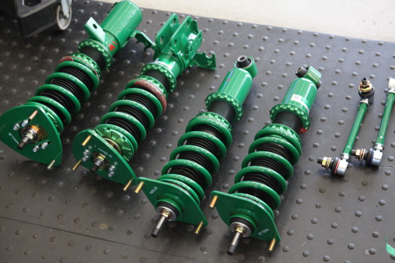 86 ZN6 TEIN FLEX Z 取り付けと四輪アライメント