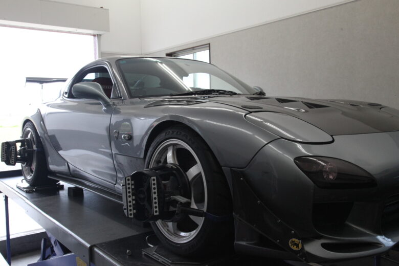 FD3S 四輪アライメント