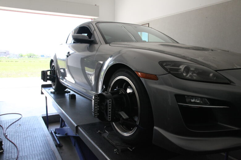 RX-8 四輪アライメント