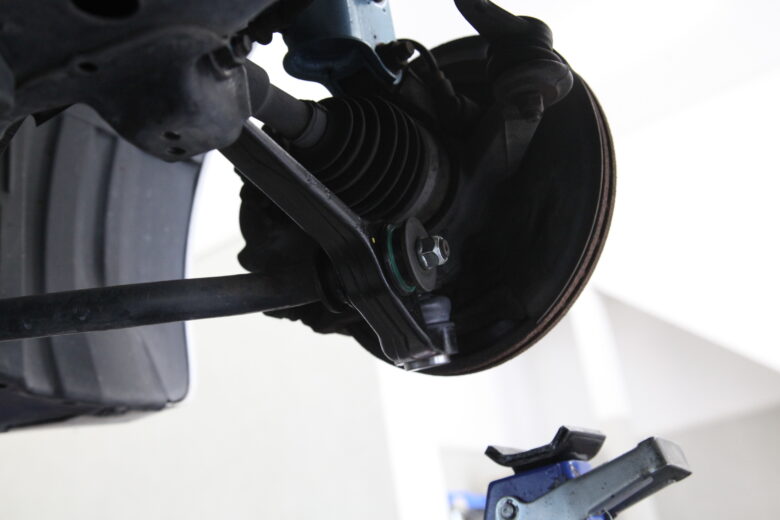 コペン L880K ロアアーム交換と四輪アライメント