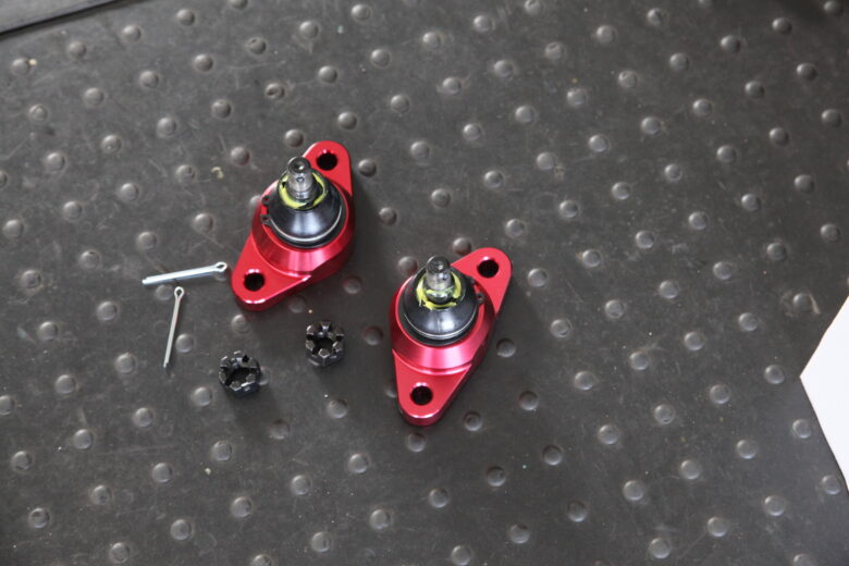 S2000 AP1 ジェイズレーシングフロントボールジョイント交換 1G締め 四輪アライメント