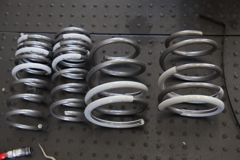 WRX VAG タナベ GT FUNTORIDE SPRING取り付けと四輪アライメント